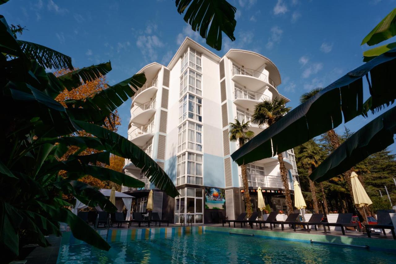 Sunrise Garden Hotel 3* Gagra Exterior foto